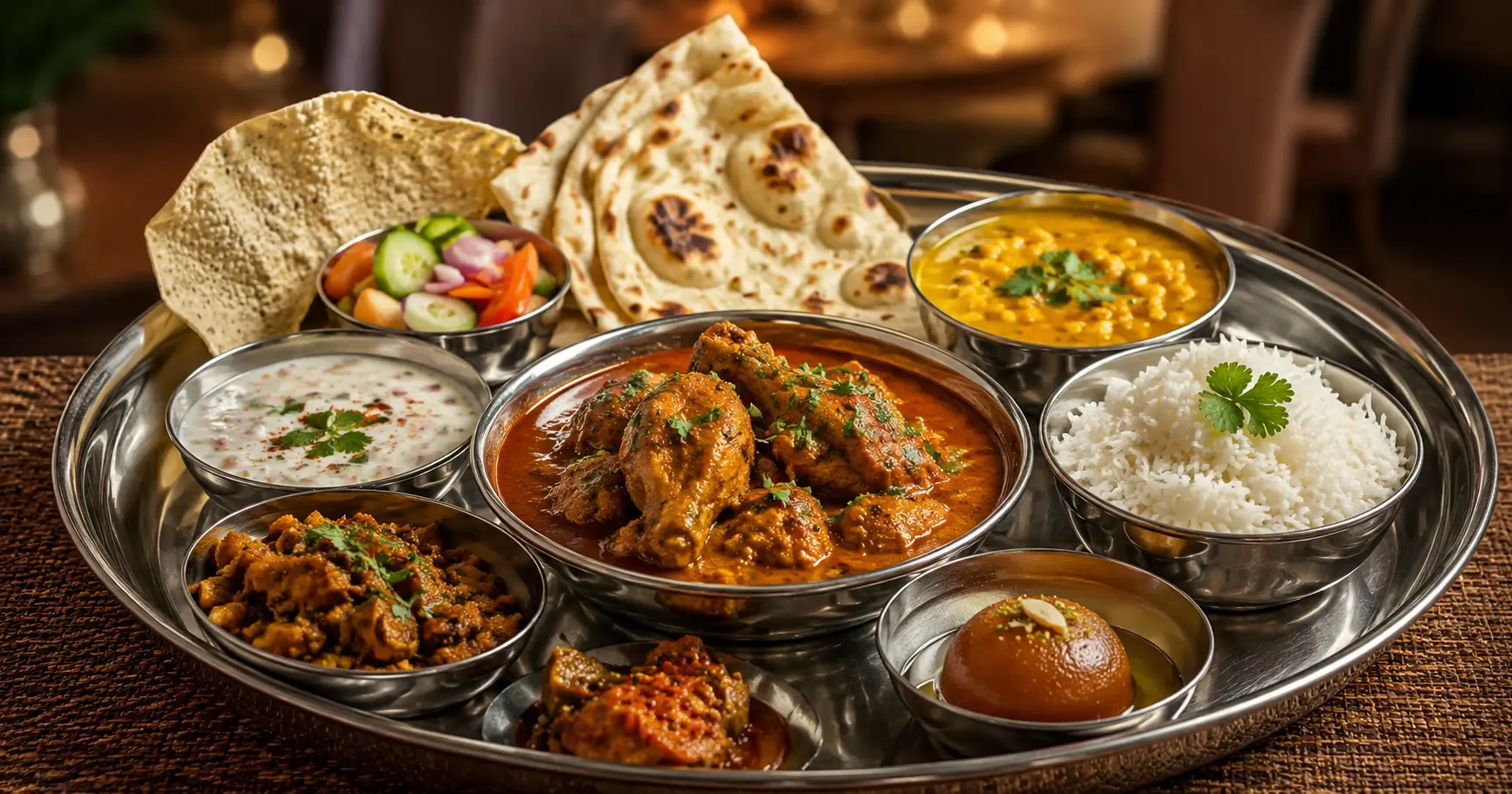 Chicken Thali in Northlake, TX